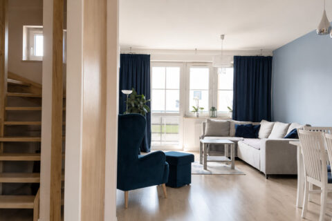 Dwupoziomowe 78,65 m² Garaż, Wrotków, Zalew