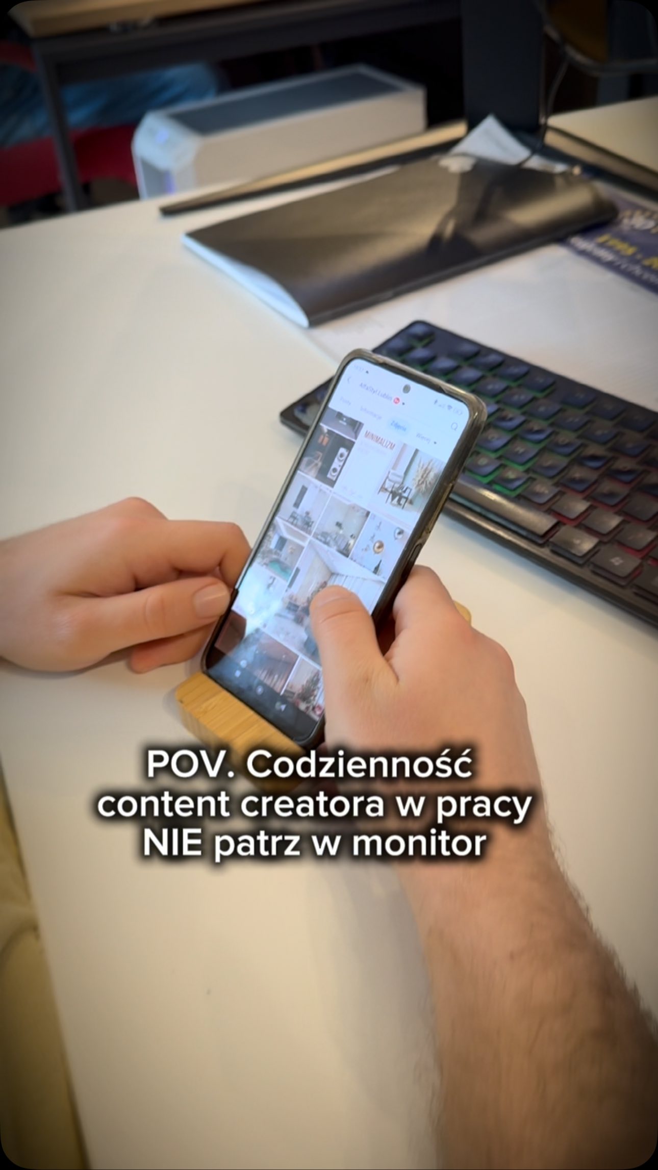 ⸻

Kto wie, ile czasu zajmuje tworzenie contentu na social media, ten zrozumie… 😅
Nie t…